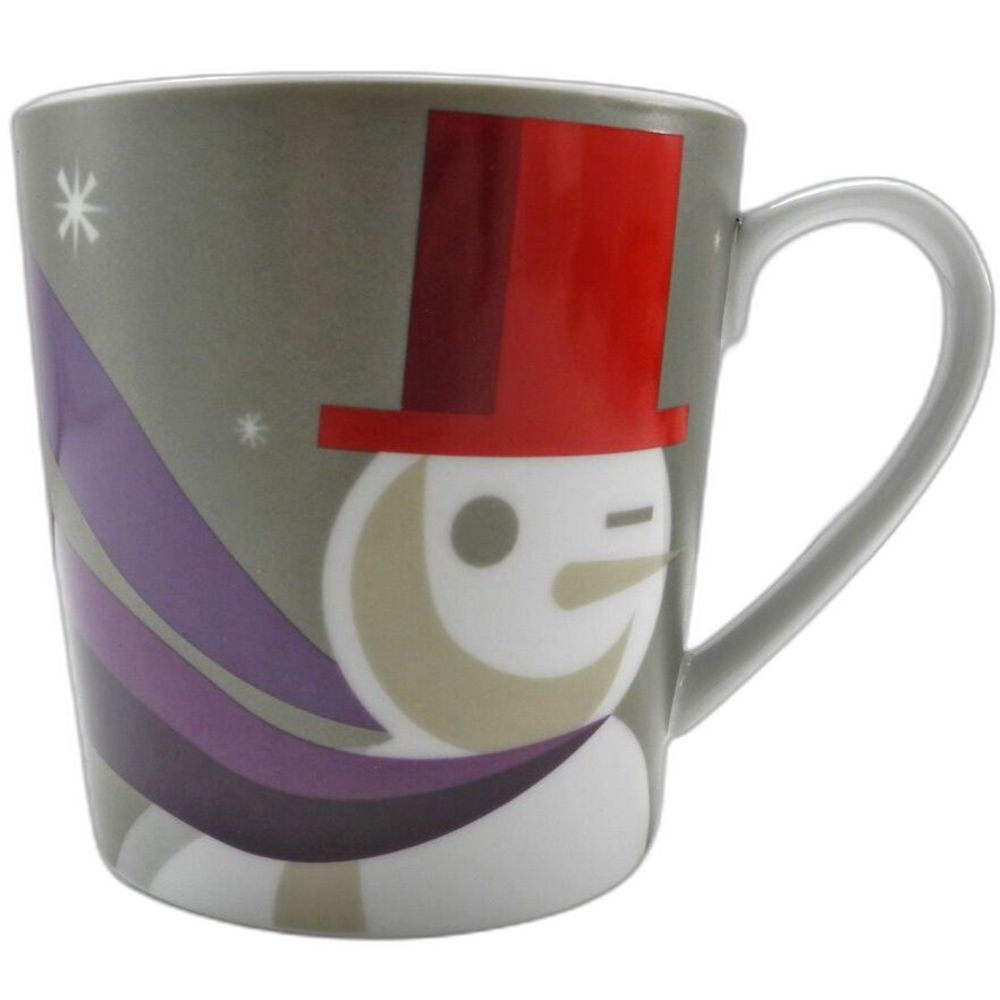 Starbucks Holiday 2011 Winking Snowman Mug - When We're Together Coffee Cup